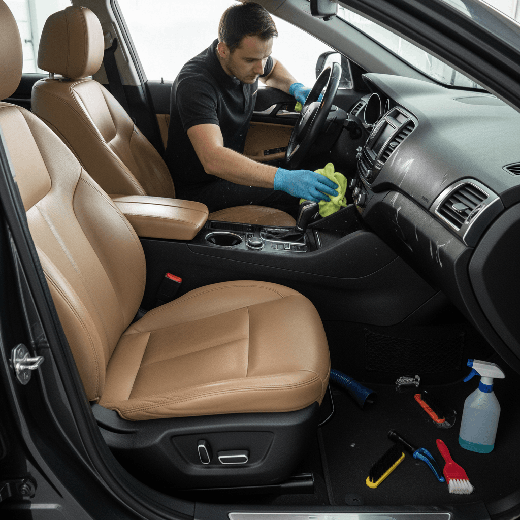 Interior deep clean