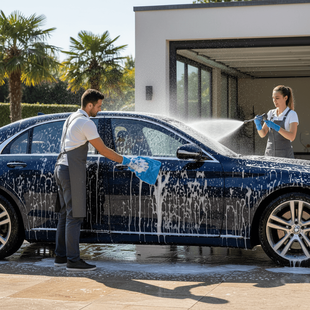 1990 Civic Sedan after professional detailing